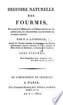 Histoire naturelle des Fourmis, et recueil de mémoires et d'observations sur les abeilles, les araignées, les faucheurs, et autres insectes