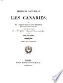 Histoire naturelle des Îles Canaries