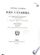 Histoire naturelle des îles Canaries