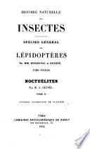Histoire naturelle des insectes