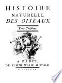 Histoire naturelle des oiseaux