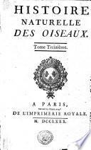 HISTOIRE NATURELLE DES OISEAUX.