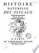 Histoire naturelle des oiseaux