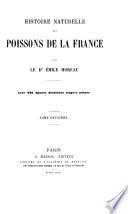 Histoire naturelle des poissons de la France