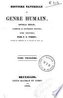 Histoire naturelle du genre humain
