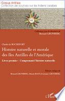 Histoire naturelle et morale des îles Antilles de l'Amérique