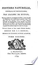Histoire naturelle, générale et particulière