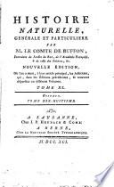 Histoire naturelle, générale et particulière