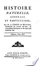 Histoire Naturelle, Générale Et Particulière