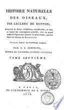 Histoire naturelle générale et particulière