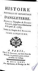 Histoire nouvelle et impartiale d'Angleterre