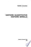 Histoire quantitative, histoire sérielle