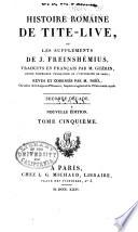 Histoire romaine de Tite-Live: Suppléments de Freinshémius, livre 11-16