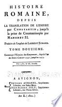 Histoire romaine, depuis la fondation de Rome, jusqu'à la translation de l'empire par Constantin