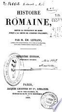 Histoire romaine