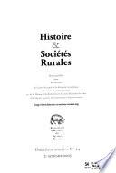 Histoire & sociétés rurales