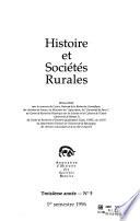 Histoire & sociétés rurales
