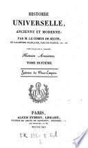 Histoire universelle, ancienne et moderne