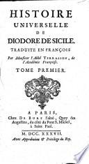 Histoire Universelle De Diodore De Sicile