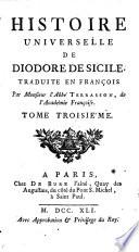 Histoire universelle de Diodore de Sicile