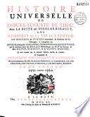 Histoire universelle de Jacques-Auguste de Thou, avec la suite par Nicolas Rigault, les mémoires de la vie de l'auteur, un recueil de pièces concernant sa personne et ses ouvrages... le tout traduit sur la nouvelle édition latine de Londres (par T. Carte) et augmenté de remarques historiques et critiques de Casaubon, de Du Plessis Mornay, G. Laurent, Ch. de L'Ecluse, Guy Patin, P. Bayle, J. Le Du