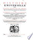 Histoire universelle de Jacques-Auguste de Thou