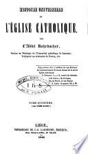 Histoire universelle de l'Église catholique