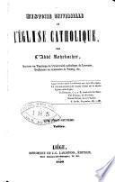 Histoire universelle de l'Église catholique