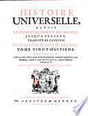 Histoire Universelle, Depuis Le Commencement Du Monde, Jusqu'A Present