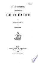 Histoire universelle du théatre