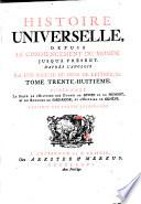 Histoire universelle ...