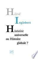 Histoire universelle ou histoire globale ?