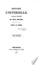 Histoire universelle : ouvrage posthume de Jean Muller