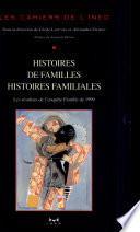 Histoires de familles, histoires familiales