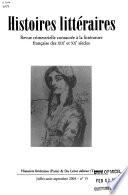 Histoires littéraires