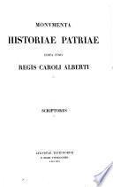 Historiae patriae Monumenta