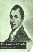 Historic families of Kentucky
