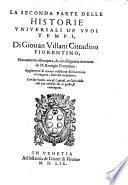Historie Universali De Suoi Tempi