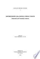 Historiography of the Chinese Catholic Church