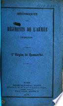 Historiques des régiments de l'Armée française. [14 regiments.]