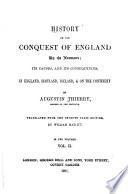History of the Conquest of England by the Normans