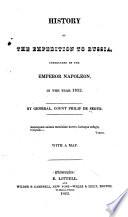 History of the Expedition to Russia