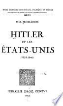 Hitler et les États-Unis (1939-1941)