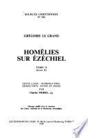 Homélies sur Ezéchiel