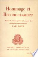 Hommage Et Reconnaissance