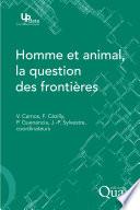 Homme et animal, la question des frontières