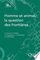 Homme et animal, la question des frontières
