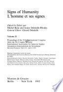 Homme Et Ses Signes