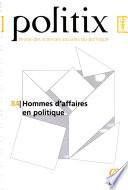Hommes d'affaires en politique