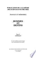 Hommes et destins